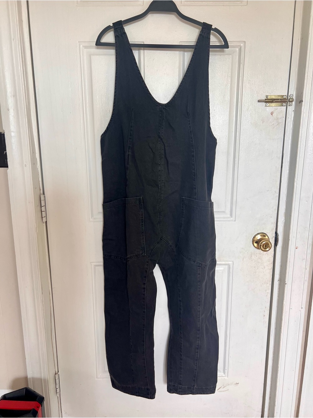 We the Free | Black Women's Utility Cotton Jumpsuit
